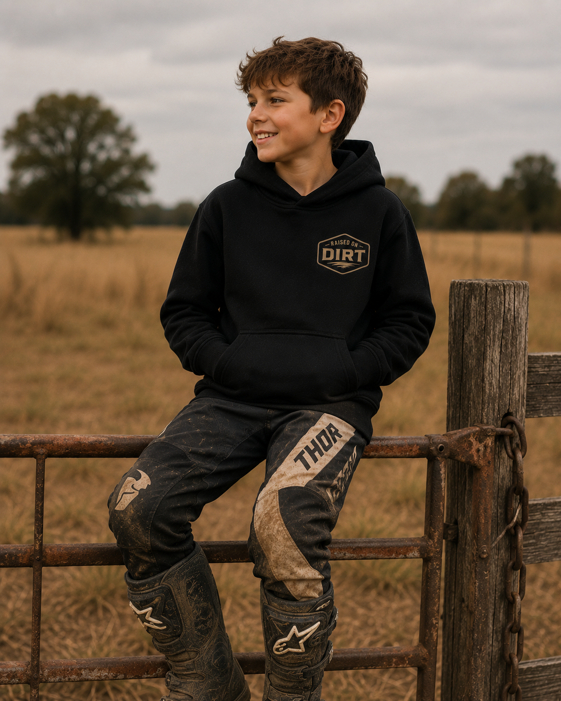 Raised On Dirt Signature Hoodie
