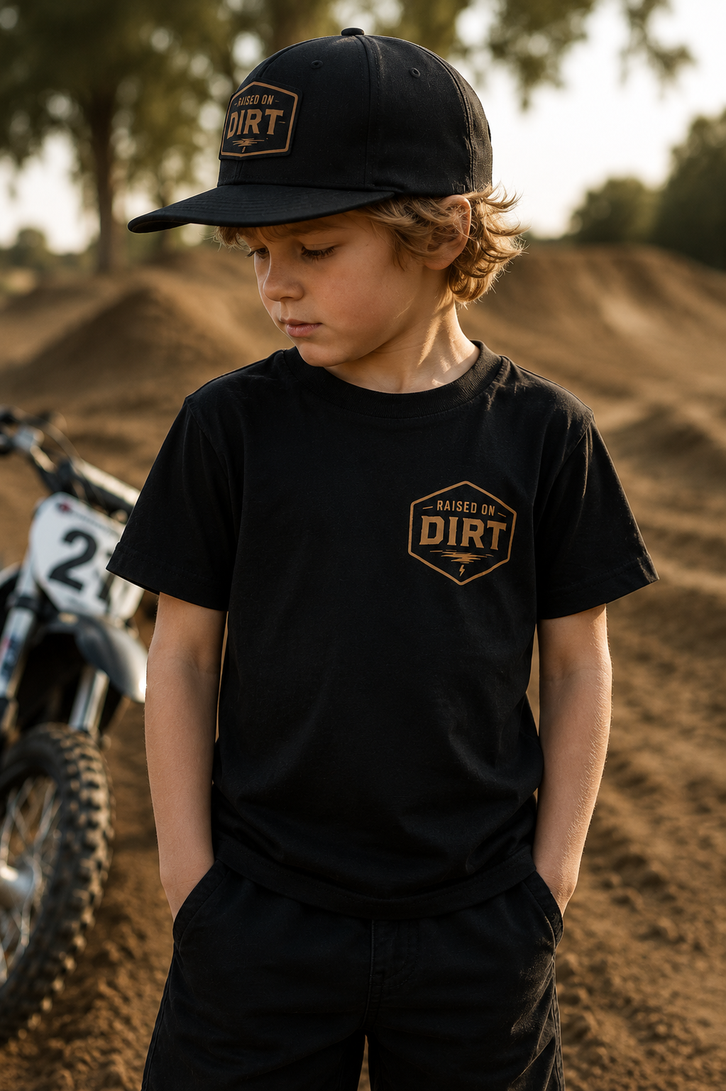 Raised on Dirt Crew Shirt